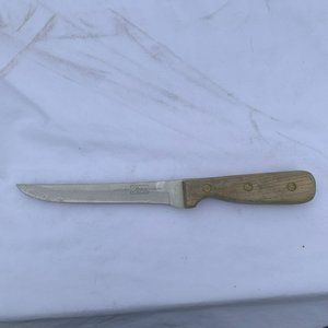 Vintage Rogers Stainless 10.5 in Utility Kitchen Knife From Japan